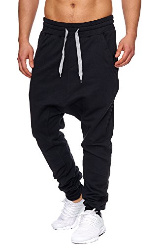 Tazzio Herren Jogginghose IM Haremstil P-501, L, Schwarz von Tazzio