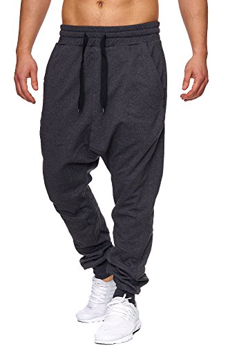 Tazzio Herren Jogginghose IM Haremstil P-501, M, Anthrazit von Tazzio