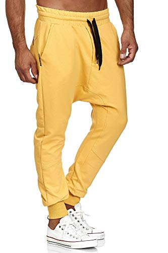 Tazzio Herren Jogginghose im Haremstil P-501 (XXL, Gelb) von Tazzio