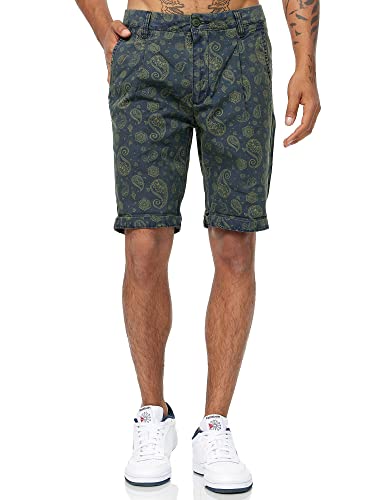 Tazzio Herren Shorts Chinoshorts Kurze Hose A204 (Khaki, W34) von Tazzio