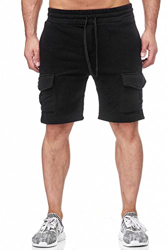 Tazzio Herren Sweat Short 18605 Schwarz XXL von Tazzio