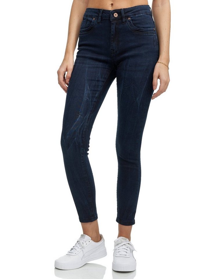 Tazzio High-waist-Jeans F100 Damen Skinny Fit Jeanshose von Tazzio