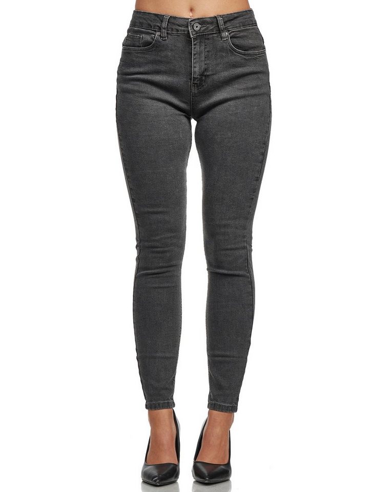 Tazzio High-waist-Jeans F101 Damen Skinny Fit Jeanshose von Tazzio