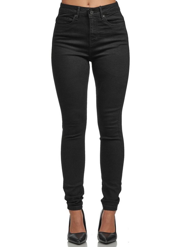 Tazzio High-waist-Jeans F101 Damen Skinny Fit Jeanshose von Tazzio