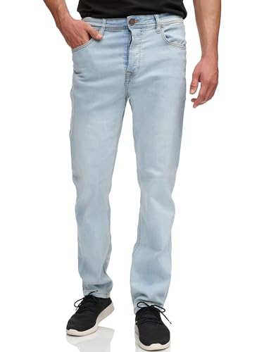 Tazzio Jeans Regular Fit Herren Jeanshose Straight Stretch Hose Denim A105 (Hellblau, 33/32) von Tazzio