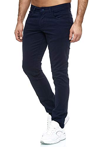 Tazzio Jeans Slim Fit Herren Jeanshose Stretch Designer Hose Destroyed Denim 165251 Navyblau 38/32 von Tazzio