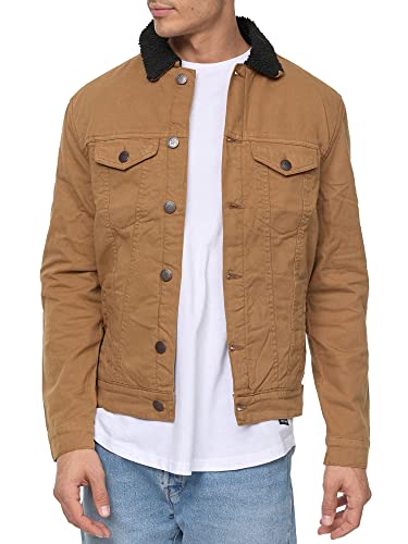 Tazzio Jeansjacke Herren Jeans Jacke Winterjacke Winter Übergangsjacke A400 (Camel, XXL) von Tazzio