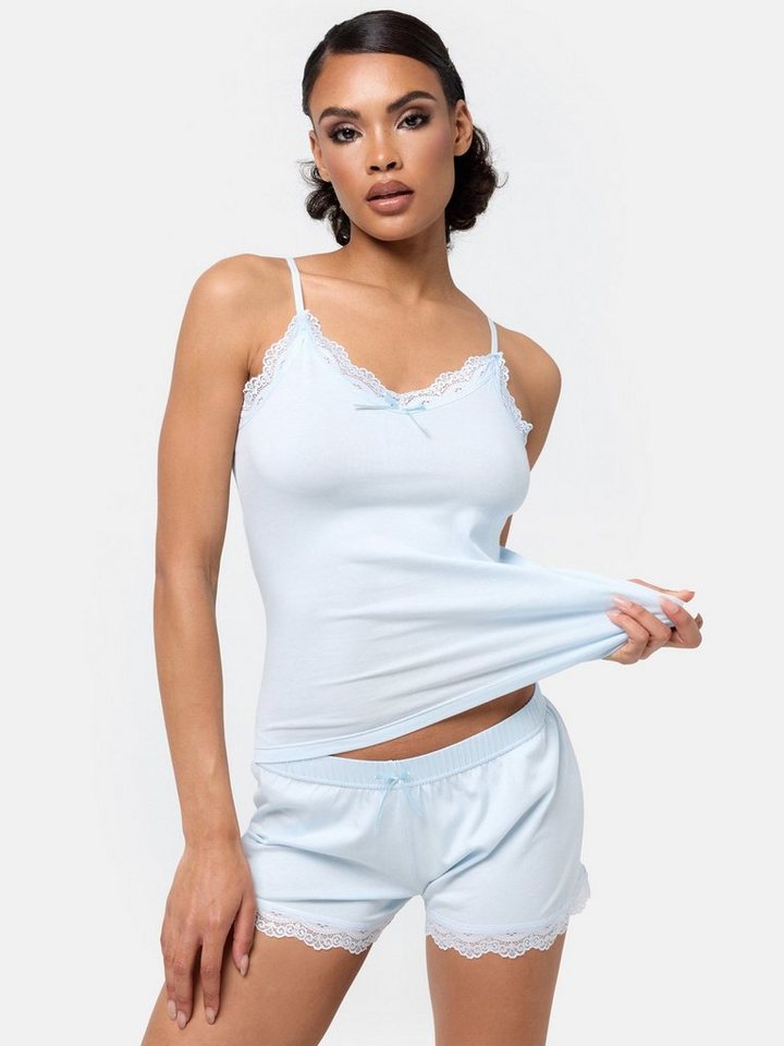 Tazzio Shorty F908 (Set, 2 tlg) Damen Nachtwäsche Unterwäsche Set von Tazzio