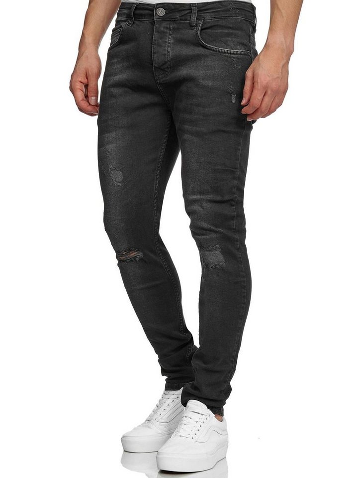 Tazzio Skinny-fit-Jeans 17514 im Destroyed-Look von Tazzio