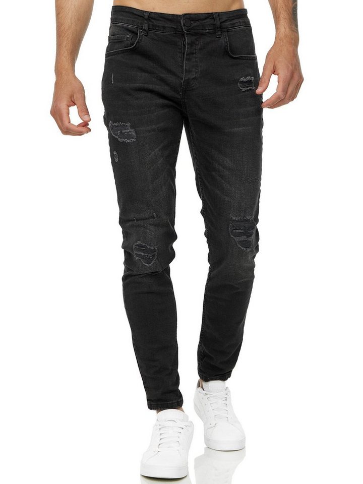 Tazzio Skinny-fit-Jeans A107 Stretch mit Elasthan & im Destroyed-Look von Tazzio