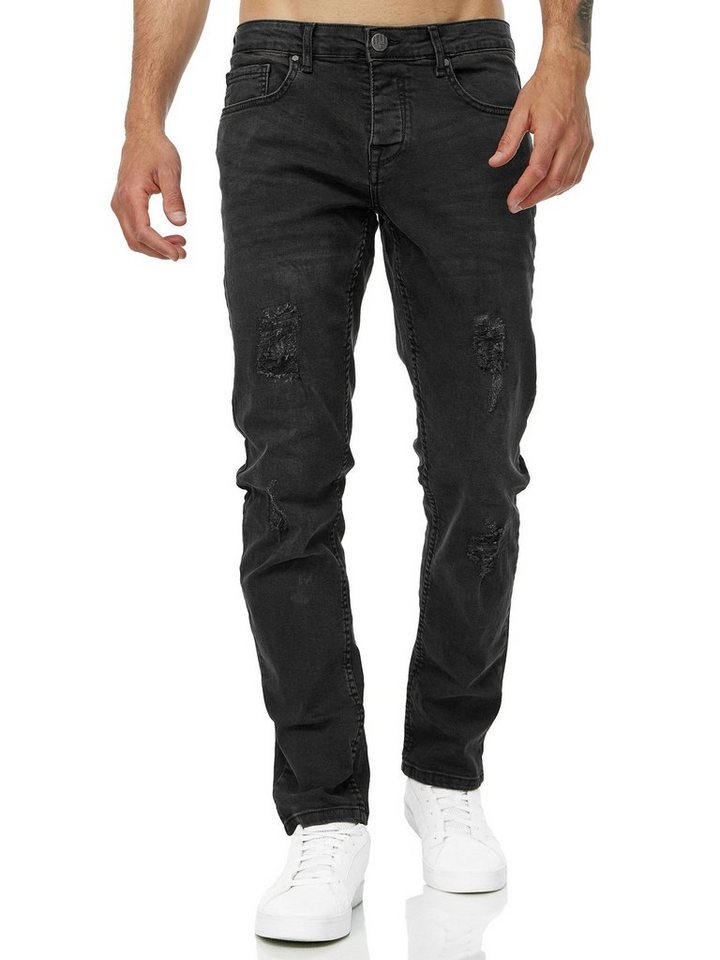 Tazzio Slim-fit-Jeans 16525 Stretch mit Elasthan & im Destroyed-Look von Tazzio