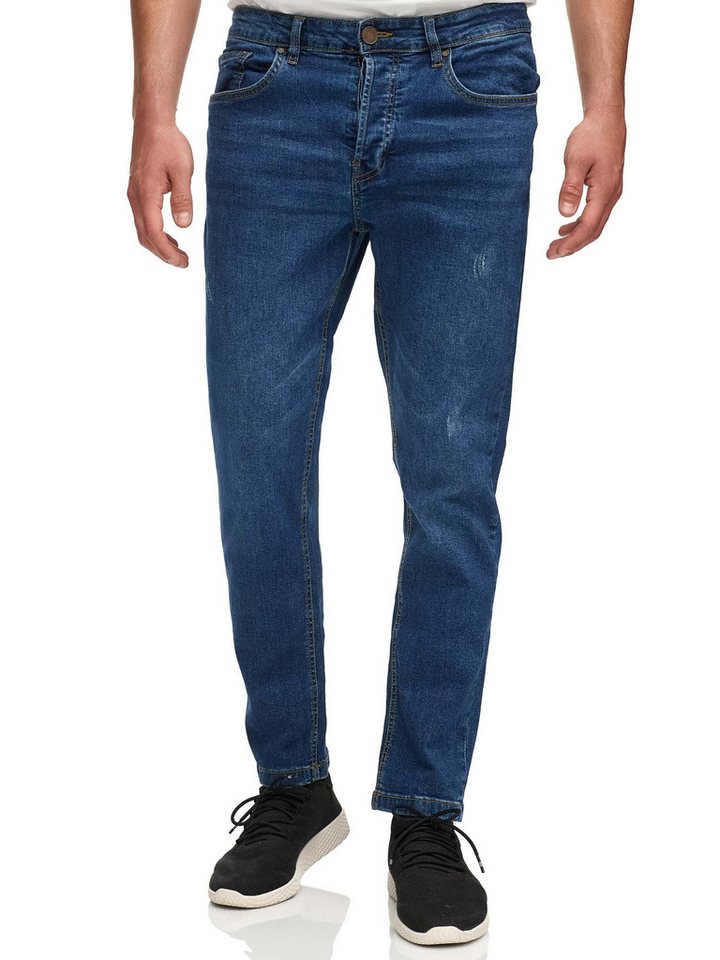 Tazzio Slim-fit-Jeans Denim A109 Stretch mit Elasthan - dezenten Destroyed-Details von Tazzio