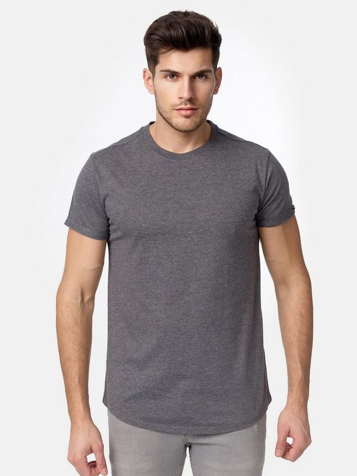 Tazzio T-Shirt E105 Herren Basic Rundhalsshirt von Tazzio