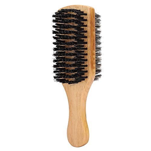 beard brush,Bartbürste,Bartbürste für Herren,Herren,Doppelseitige Bartbürste für Herren,Gesichtshaarbürste,Multifunktionaler Rasierpinsel (M) von Tbest