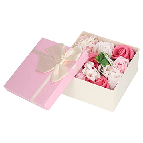 Die Künstlichen Erker, Simulation Rose Erseife Frauen Exquisit Er Bad Seifen Geschenkbox -Dekoration für den Vnti Day (PINK) von Tbest