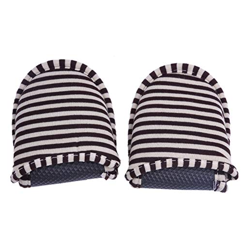 Faltbare Pantoffel - Reise Hausschuhe für Männer und Frauen, Komfortable Tragbare Wiederverwendbare Soft Cotton Anti-Rutsch-Slipper für Home, Hotel, Travel, Indoor, Outdoor von Tbest