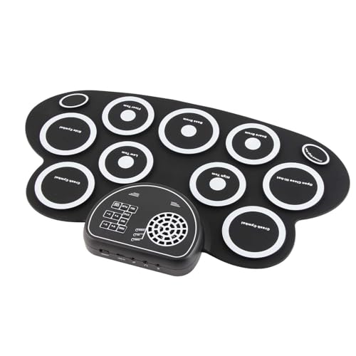 TBEST -Sets, Elektronischer Set USB -wiederaufladbarer Dual Ser Kids Roll Up Practice Pad e von Tbest