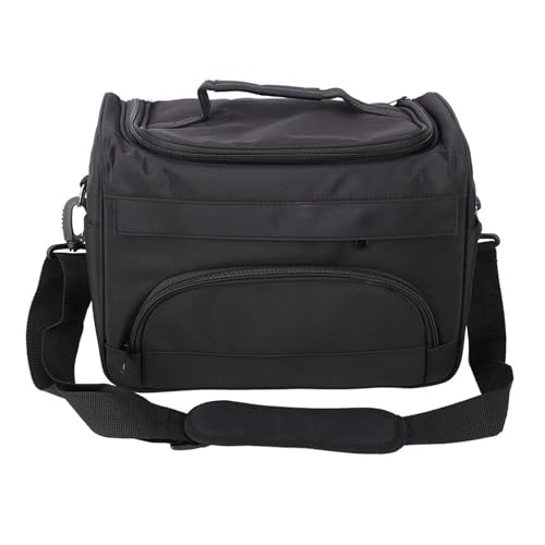 Tbest Professionelles Haarausrüstung Salon Werkzeug Tragetasche Tragen Sie Resistente Aufbewahrungskoffer für Friseur Reisebereich Multi -Pocket -Organizer Schwarzes Tuch von Tbest