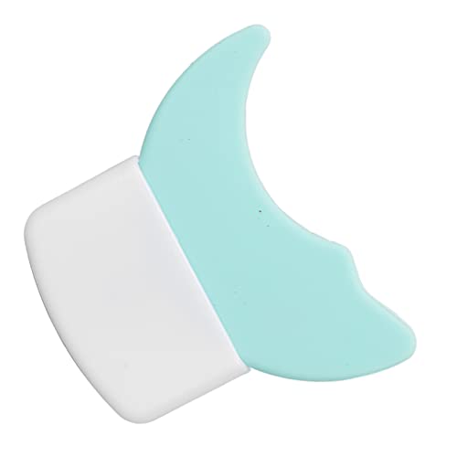 Tbest Widerstandsfähige Zwei Tragbare Tragbare Kurven Augenlese -Wächter Silikon -Mascara Applikator für Make up von Tbest