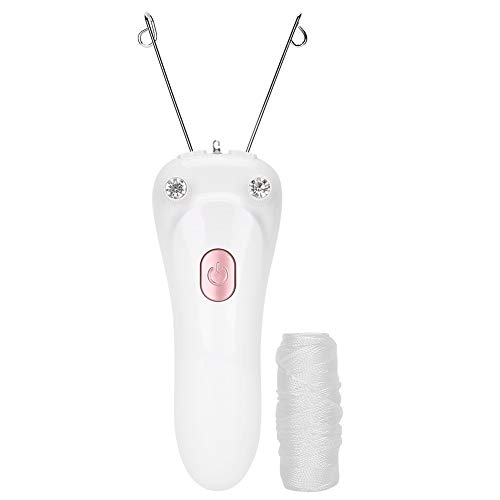 Epilierer Gesicht,Gesichtshaarentferner Für Frauen,Threading Hine,Augenbrauen-Einfädelwerkzeug,Einfädelhilfe Für Gesicht,Elekscher Epilierer Für Frauen Mit Faden,Haarentferner,Usb-Aufladung,Baumwollfa von Tbest