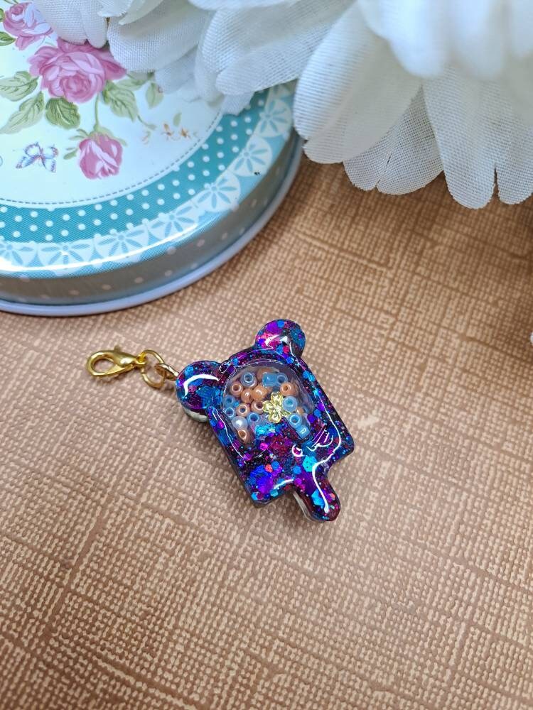 Shakercharm Glitzer Charm Anhänger von TcheersHandmades