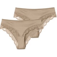 2 Brazil-Slips, beige von Tchibo