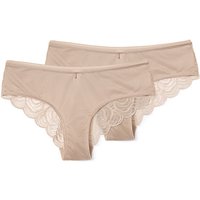 2 Brazilslips, beige von Tchibo