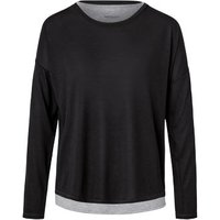 2-in-1-Sportshirt, schwarz von Tchibo