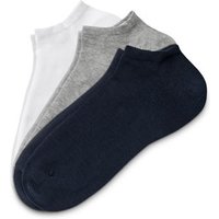 3 Paar Sneakersocken von Tchibo