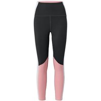 7/8-Sporttight, schwarz-rosé von Tchibo