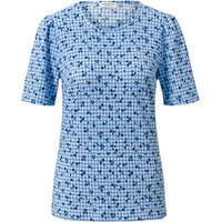 Blusenshirt mit Alloverprint, blau von Tchibo