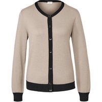 Feinstrick-Cardigan, taupe von Tchibo