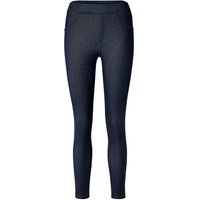 Gefütterte Leggings in Jeansoptik, darkblue denim von Tchibo