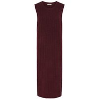 Geripptes Strickkleid, rot von Tchibo