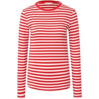 Gestreiftes Langarmshirt, rot-weiß von Tchibo