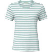 Gestreiftes T-Shirt, mintfarben von Tchibo