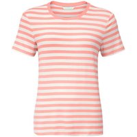 Gestreiftes T-Shirt, roséfarben von Tchibo