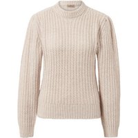 Grobstrick-Pullover mit Wolle, creme von Tchibo