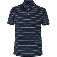 Jersey-Poloshirt, navy von Tchibo