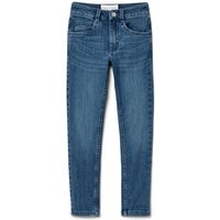 Kinder-High-Waist-Jeans »Lotta«, blau von Tchibo