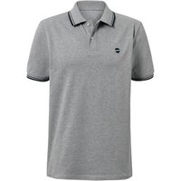 Piqué-Poloshirt, grau von Tchibo