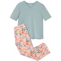 Pyjama, Hose mit Blumen-Alloverprint von Tchibo