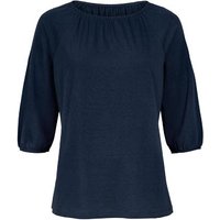 Shirt mit 3/4-Arm, dunkelblau von Tchibo