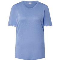 Shirt mit Raffung, hellblau von Tchibo