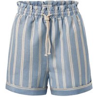 Shorts aus Leinenmix, rauchblau von Tchibo