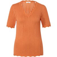 Strick-Shirt, orange von Tchibo