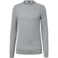 Strickpullover, grau meliert von Tchibo