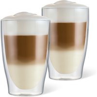 Tchibo - 2 Doppelwandige Latte Macchiato Gläser - transparent von Tchibo