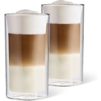 Tchibo - 2 Doppelwandige Latte Macchiato Gläser - transparent Tchibo - 2 Doppelwandige Latte Macchiato Gläser - transparent von Tchibo