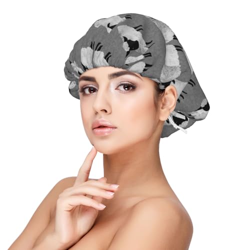 Schafe Kinder Grau Geschlechtsneutrale Nutztiere,Verstellbare Seiden-Haarhaube für Erwachsene, Satin-Schlafmütze, elastische Schlafhaube für Damen Schafe Kinder Grau Geschlechtsneutrale Nutztiere,Verstellbare Seiden-Haarhaube für Erwachsene, Satin-Schlafmütze, elastische Schlafhaube für Damen von Tcoay